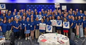 Photo of group at AFT National Healthcare PIC